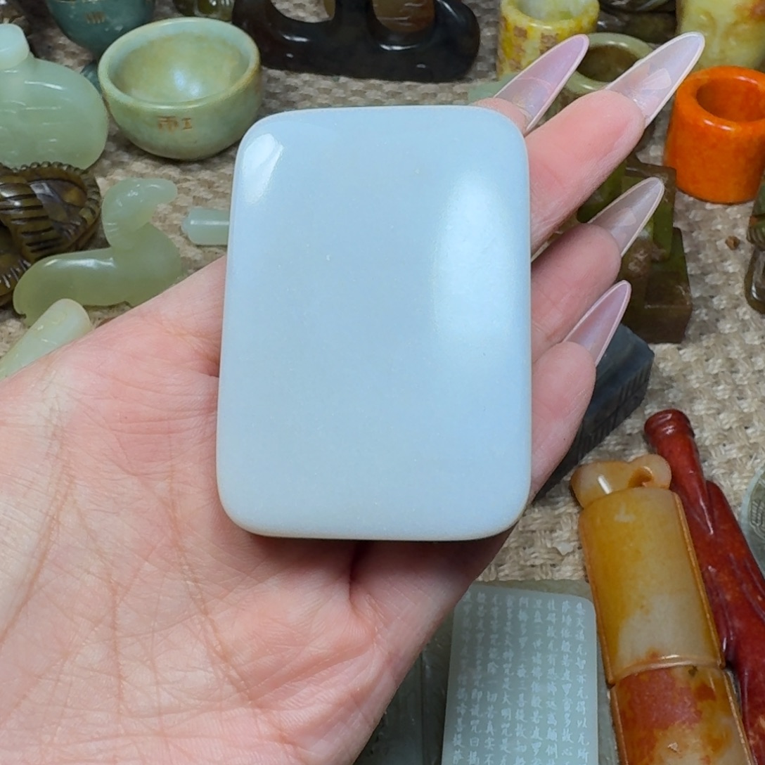 白玉菩提吊坠挂件