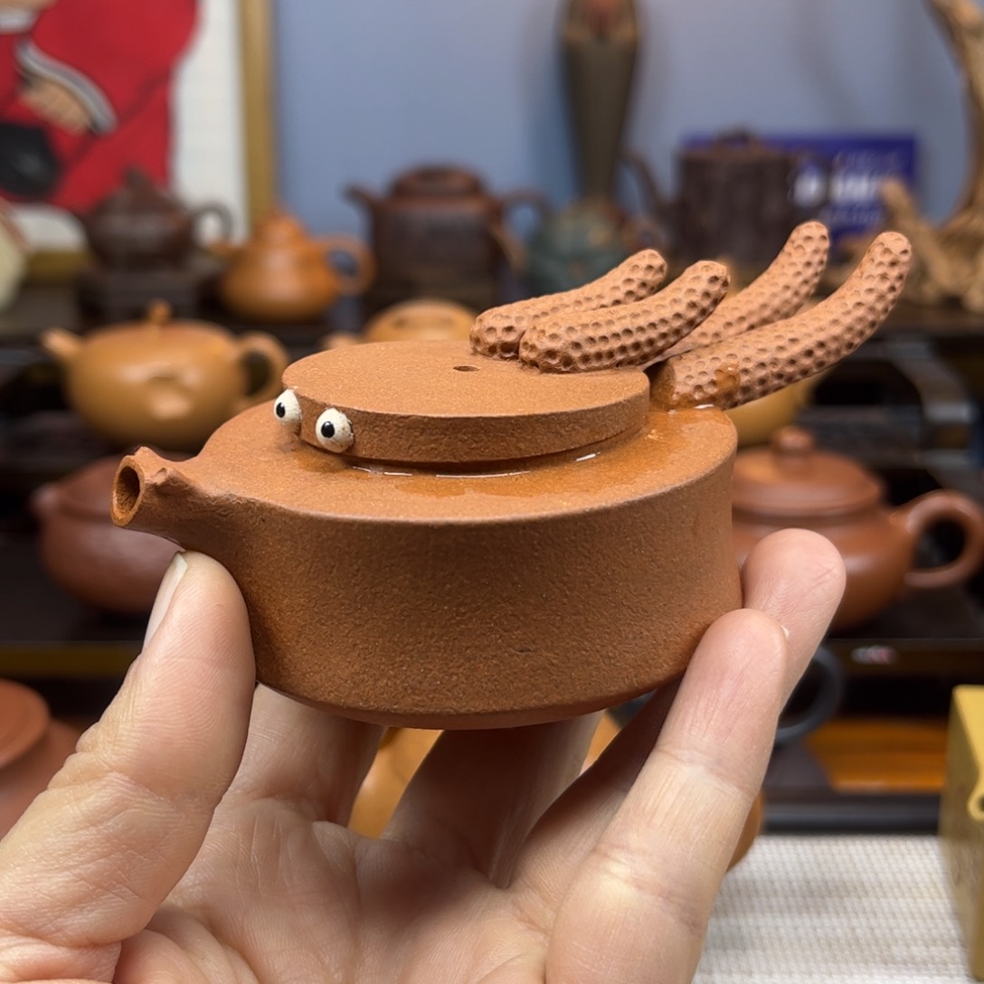 紫砂茶具半手工制作