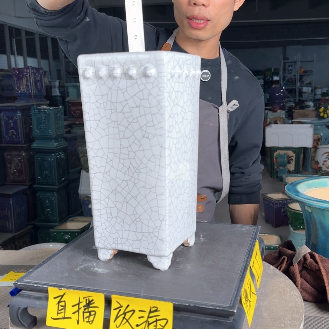 一风堂石湾花盆。微瑕182