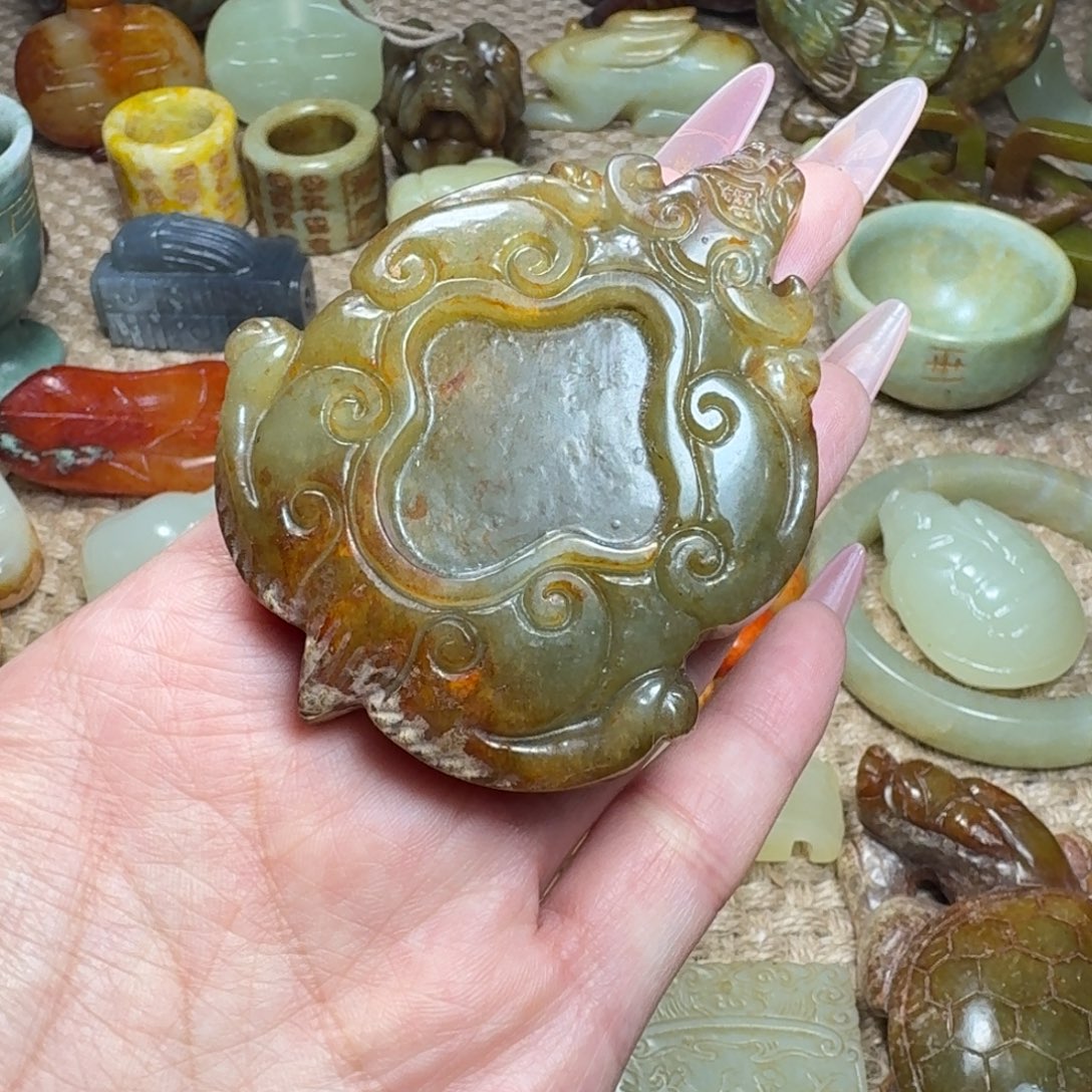 白玉菩提吊坠挂件