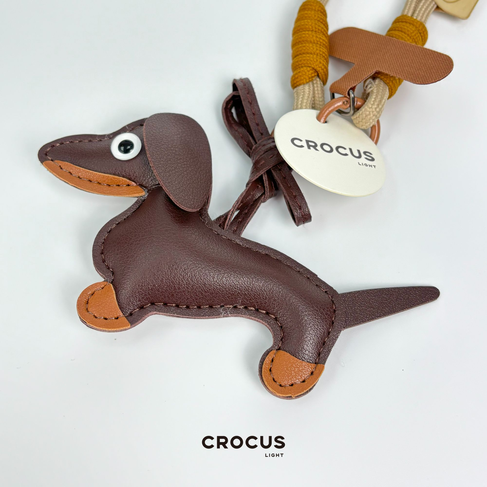 CROCUS Light系列腊肠狗卡通包包挂饰配件
