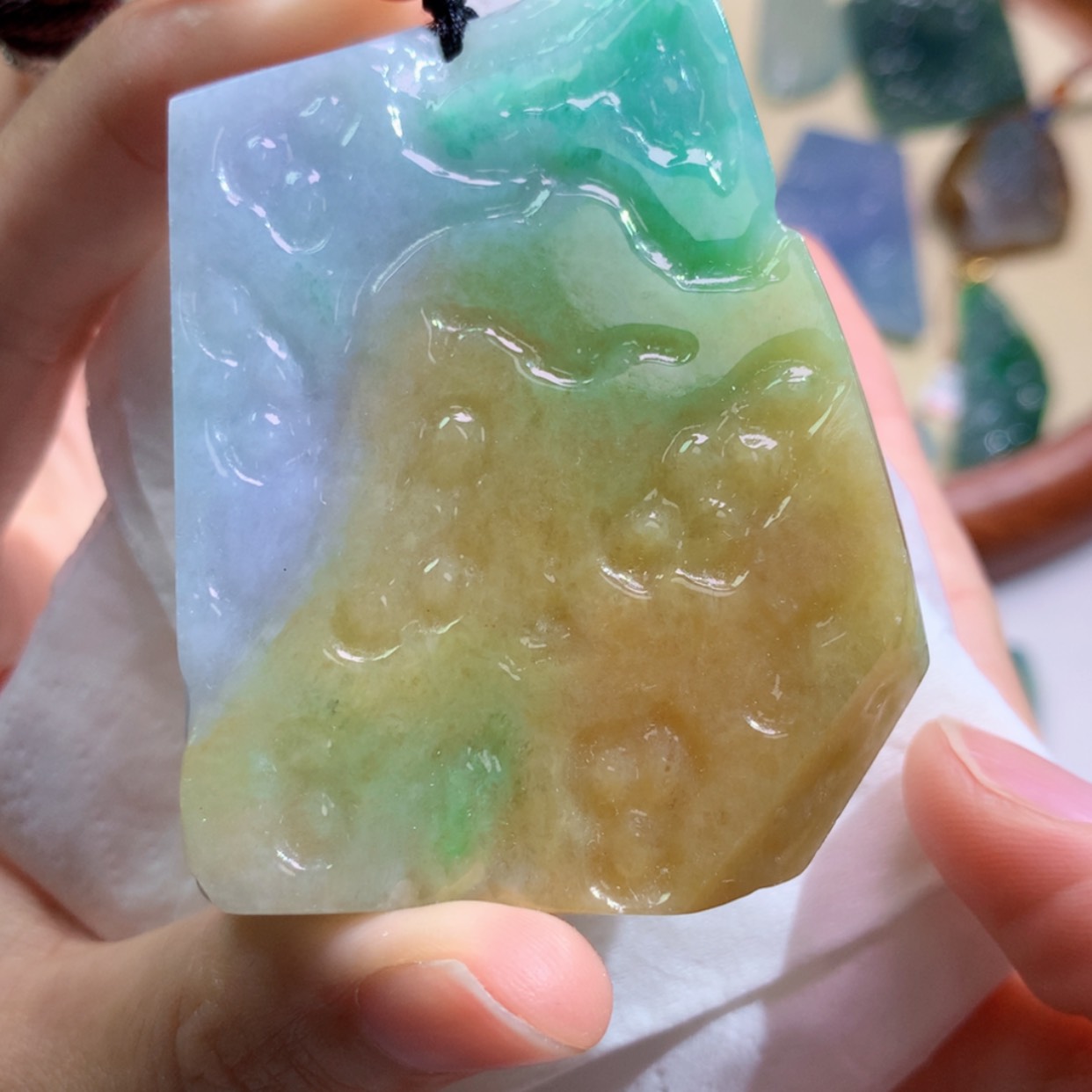 【闪购商品】翡翠未镶嵌吊坠(不含链)