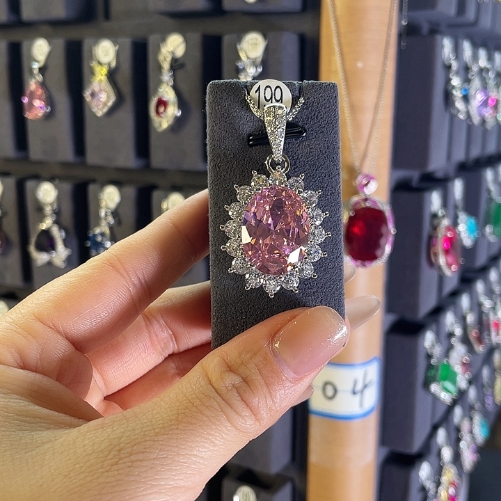 银S925镶嵌碧玺耳饰199