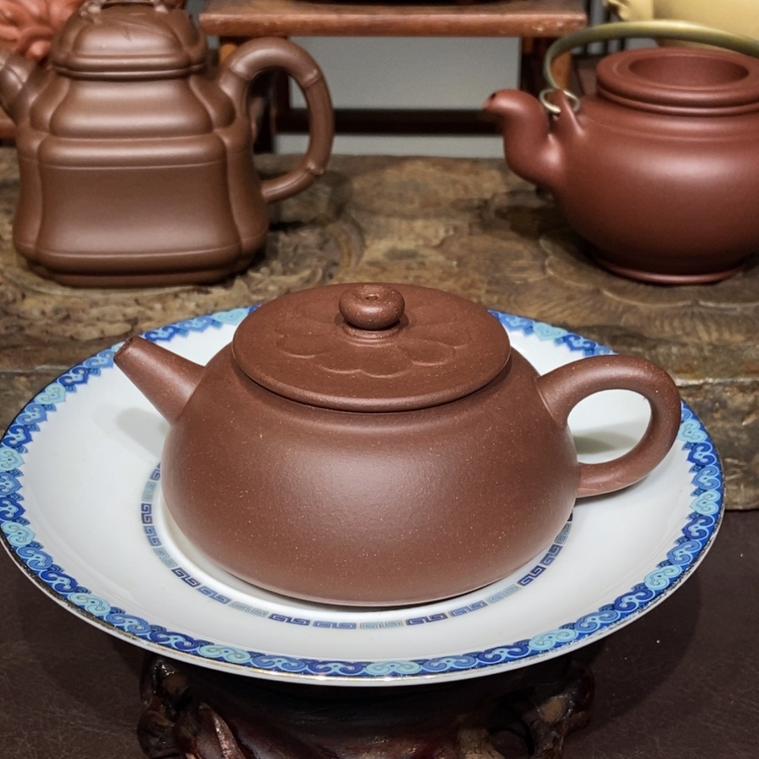 茶壶紫砂底槽清150容量