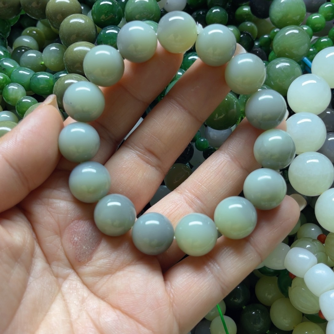 和田玉手链未镶嵌