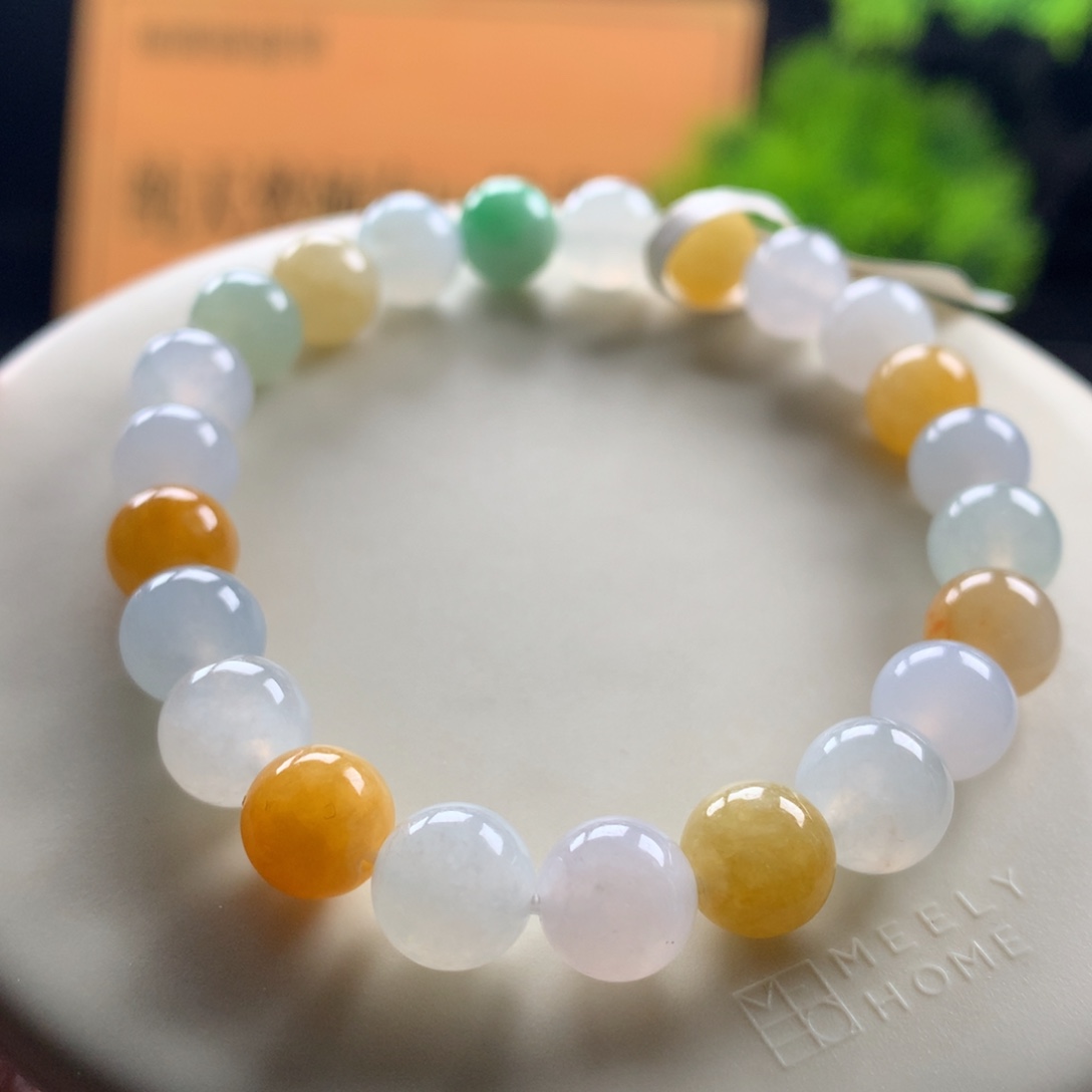 翡翠未镶嵌手链卡8