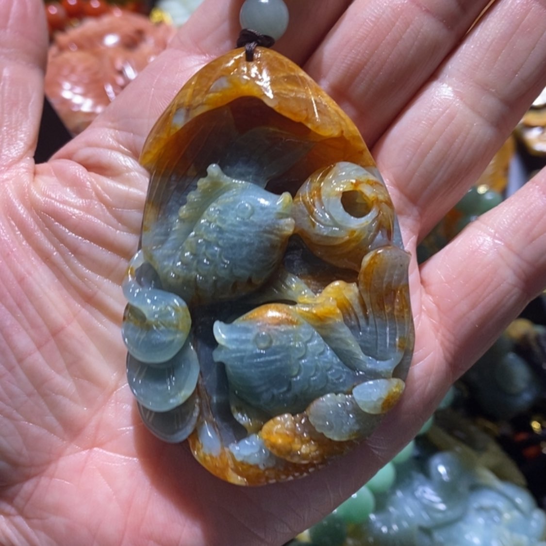【闪购商品】岫玉毛衣链未镶嵌
