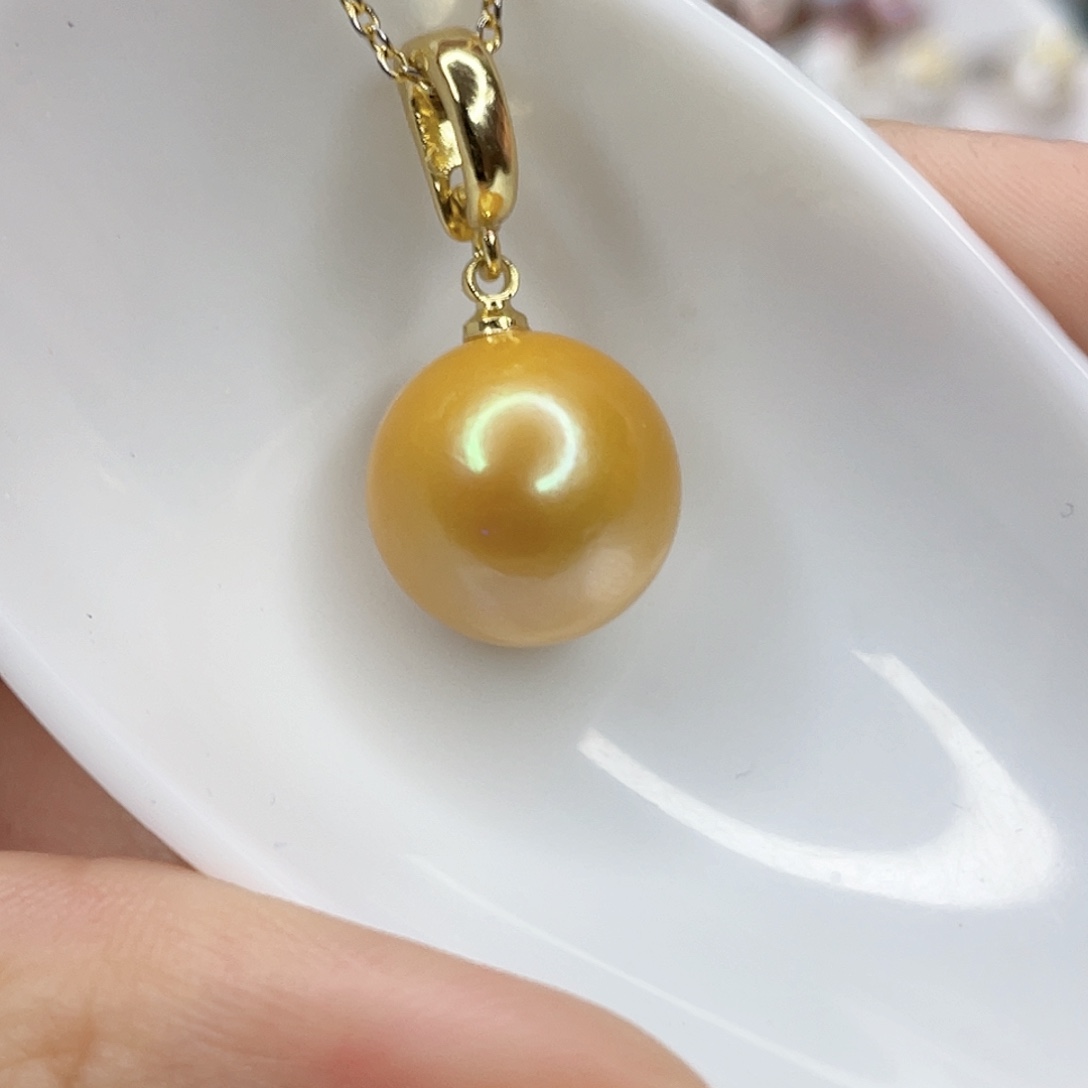 淡水珍珠未镶嵌吊坠(赠链)