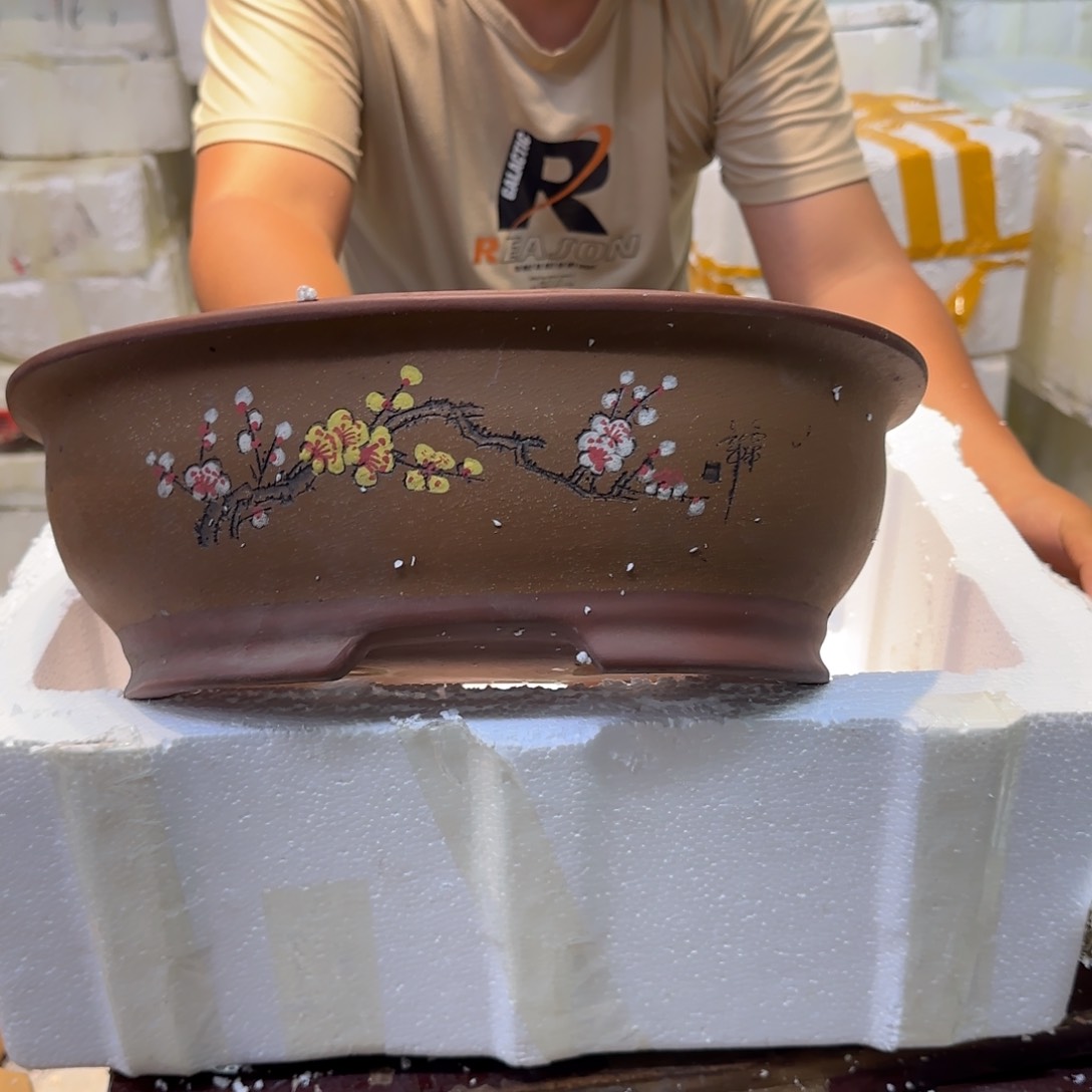 紫砂花盆口径30.20.10口径