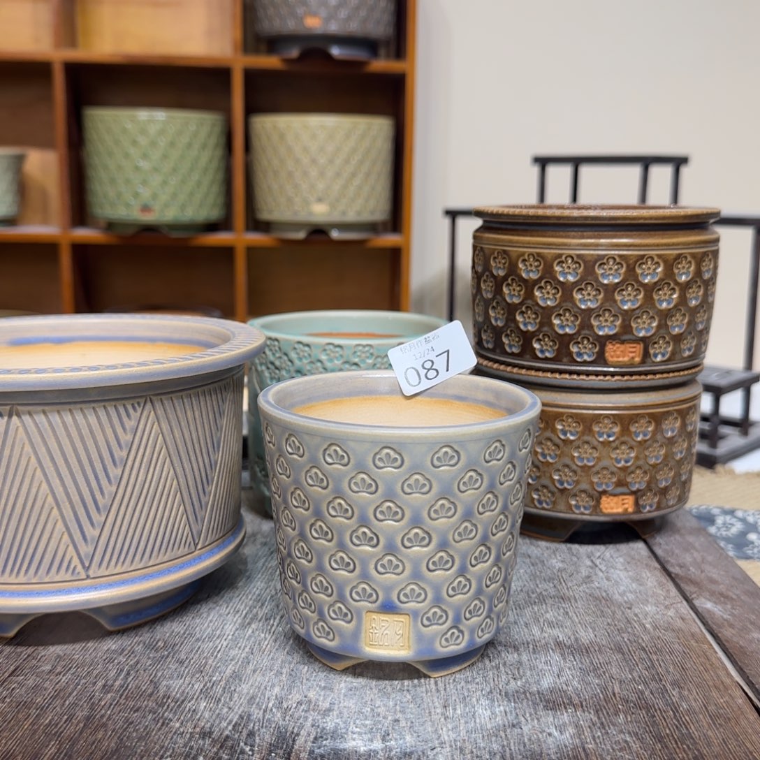 手工花盆 087 内口口径 8.5 cm 