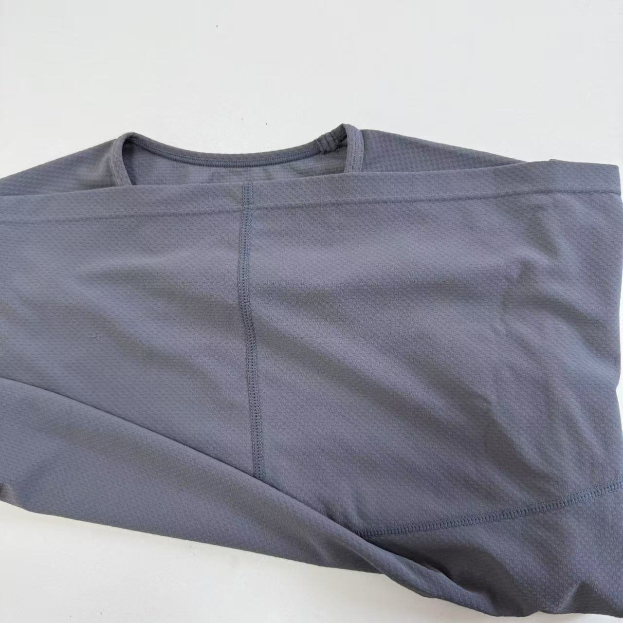 儿童背后分格线速干短袖夏季