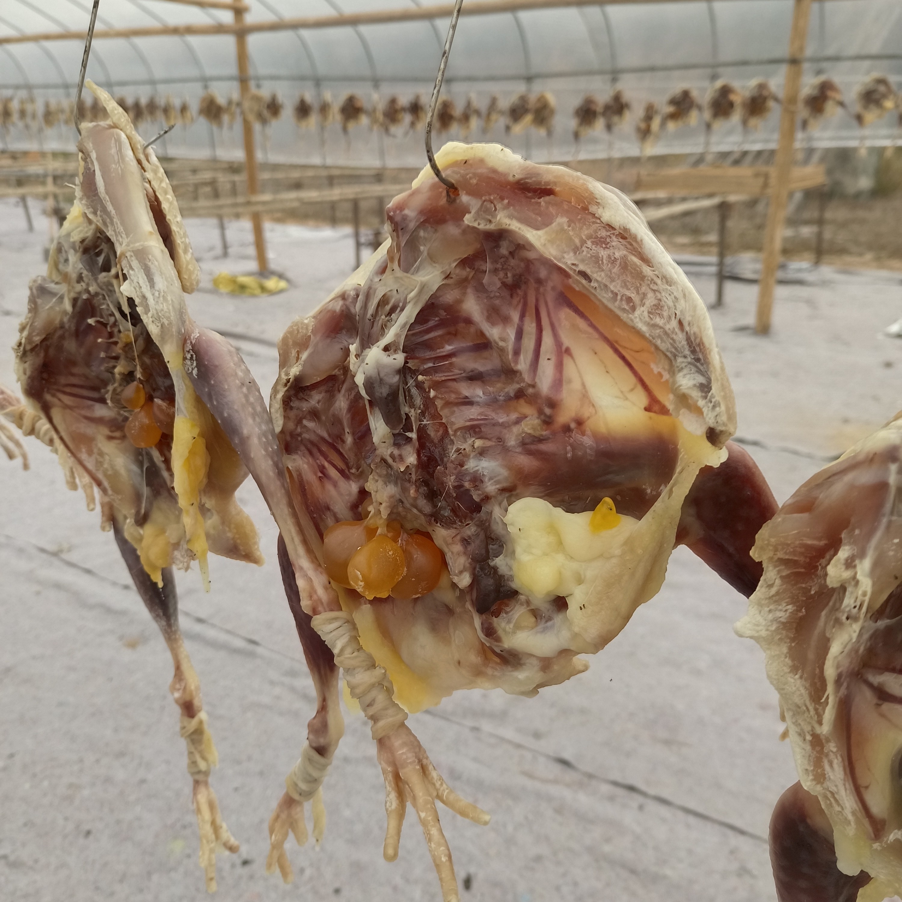 农家自晒风干腊鸡传统农家腌制腊味