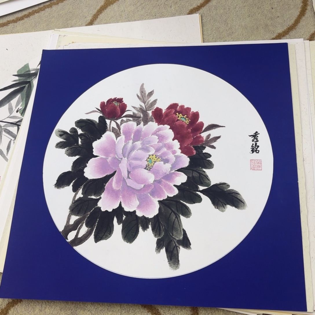 国画国画老师作品刘