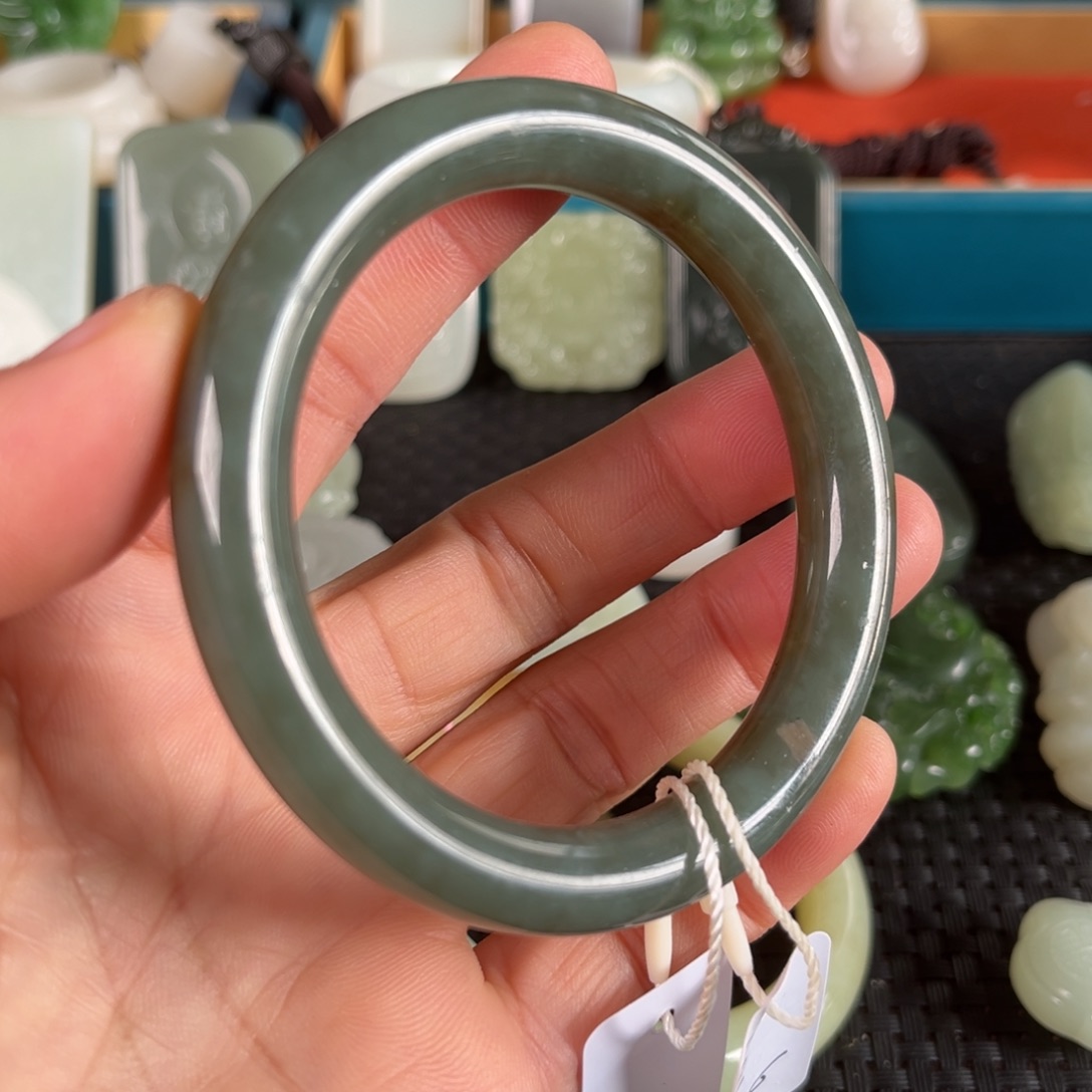 和田玉（碧玉）挂件未镶嵌