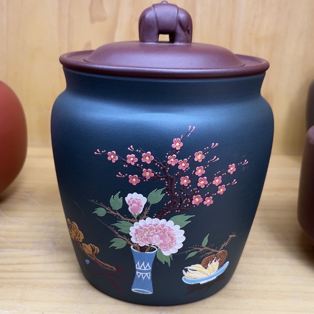 紫砂茶叶罐精品紫砂茶叶罐
