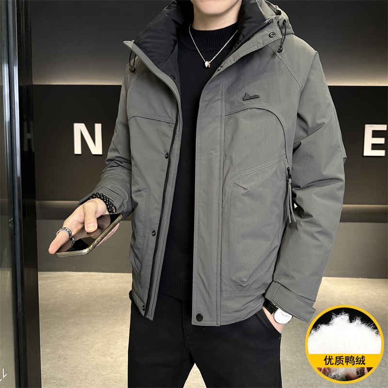 TUCANO/啄木鳥冬季新款正品连帽白鸭绒羽绒服男加厚保暖高档百搭