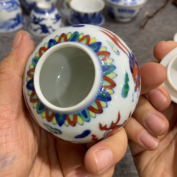 紫砂茶杯非常漂亮好看的花瓶