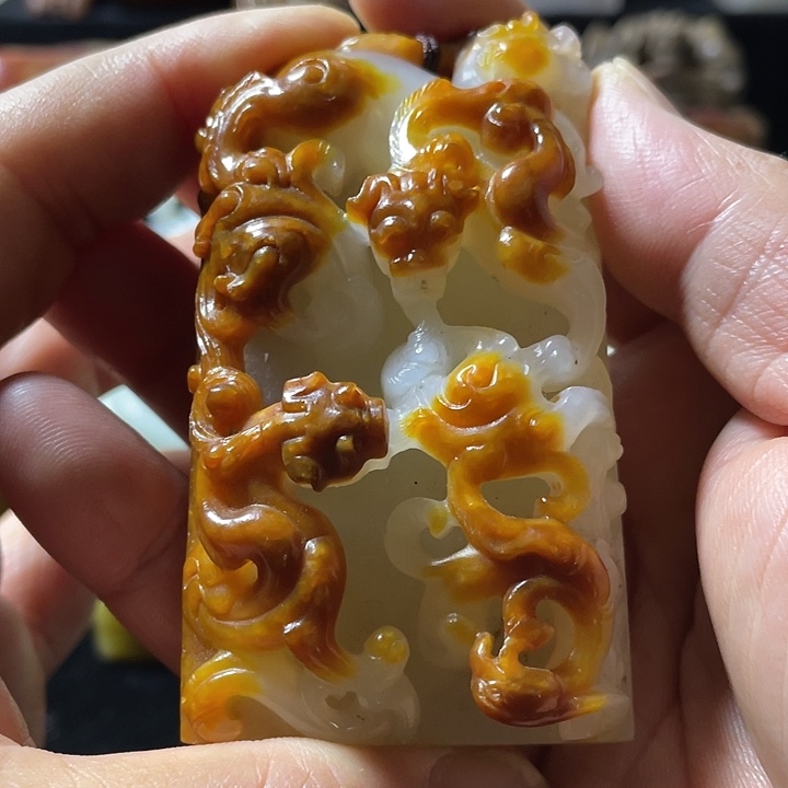 和田玉挂件未镶嵌