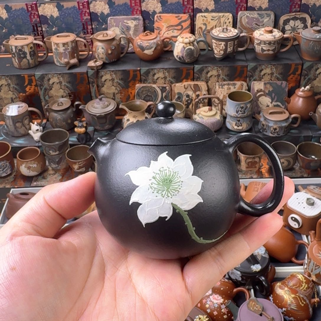 茶壶紫砂150cc原矿精工半手