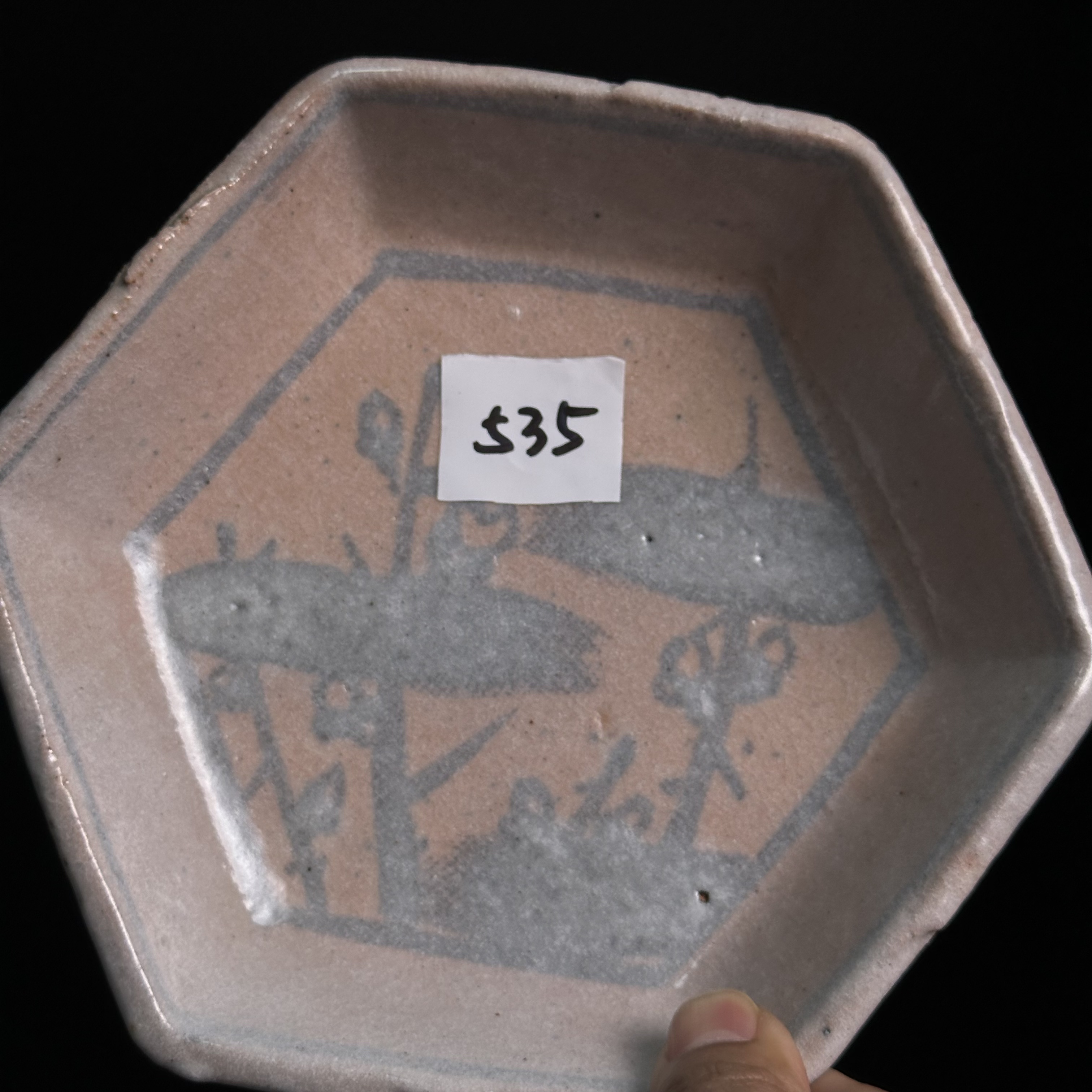 535号全网孤品高端中古日瓷回流 香兰社 深川制 九谷 濑户烧古董