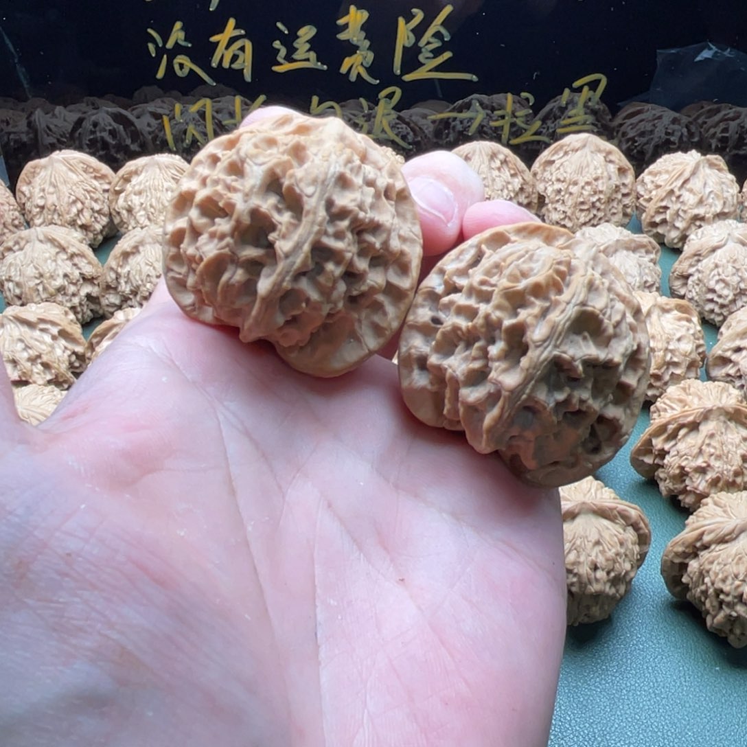 核桃把件董*长42全品大苹果