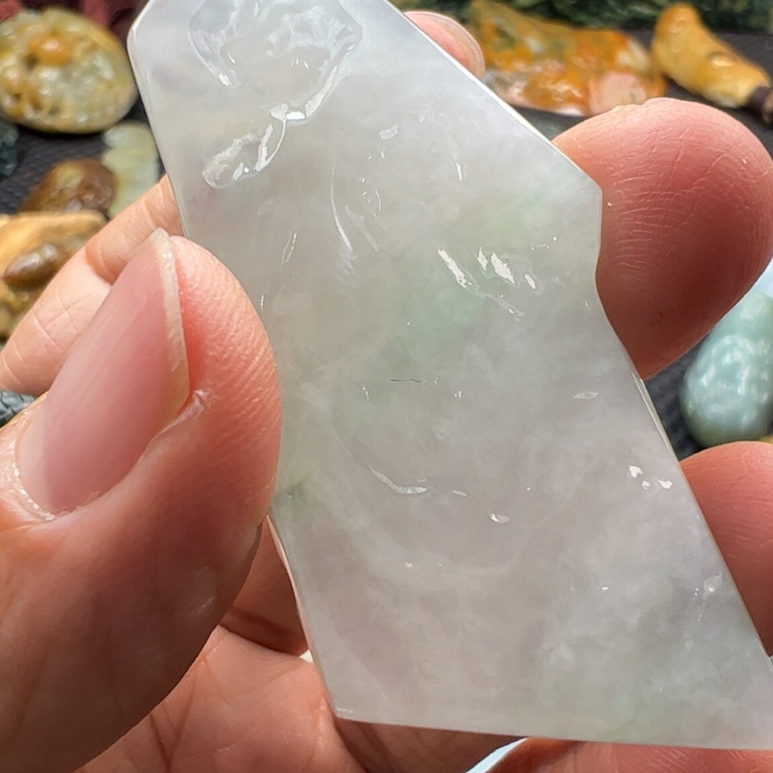 翡翠裸石缅甸翡翠