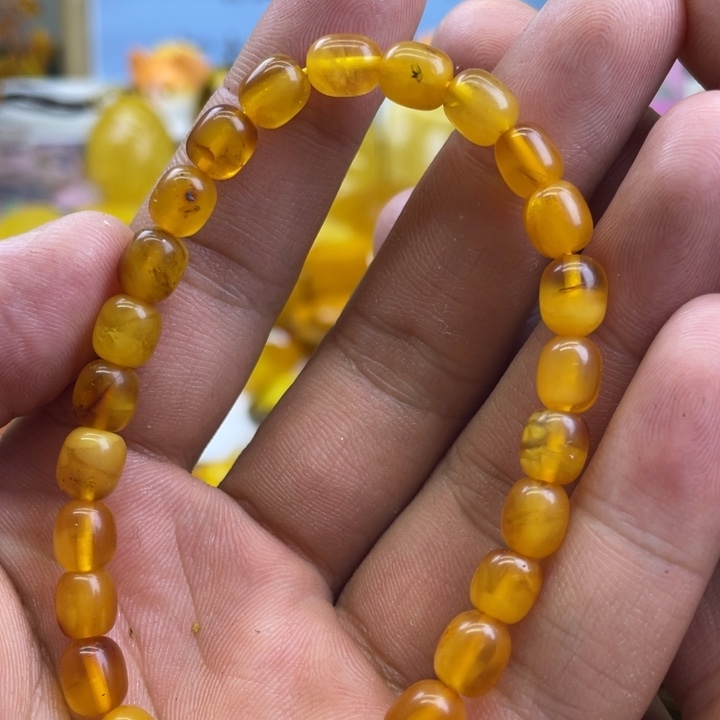 琥珀未镶嵌珠宝奇石