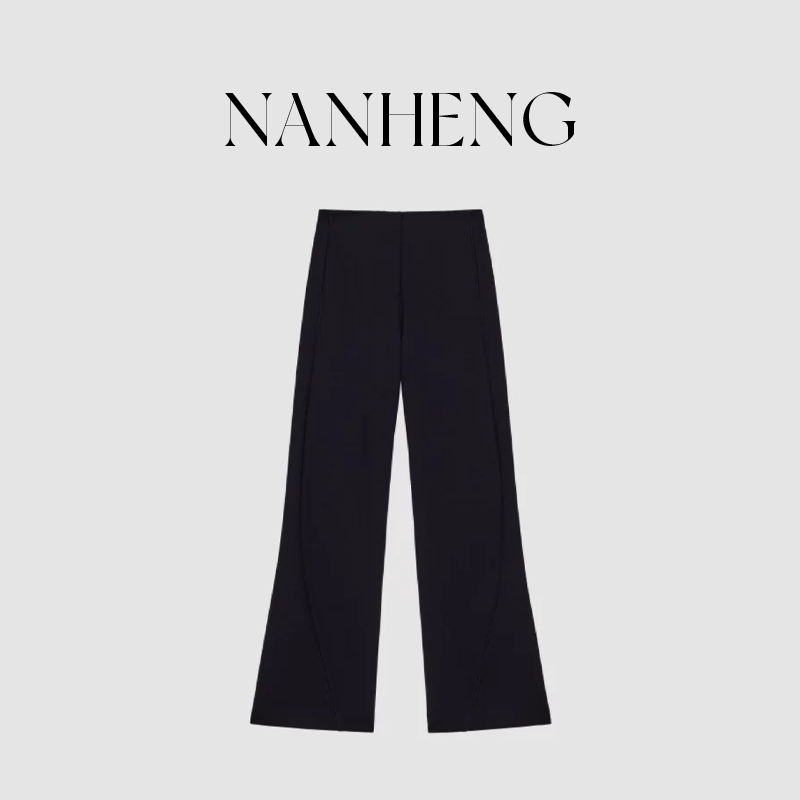 102401女装新款弹力罗马布阔腿裤时尚休闲百搭简约