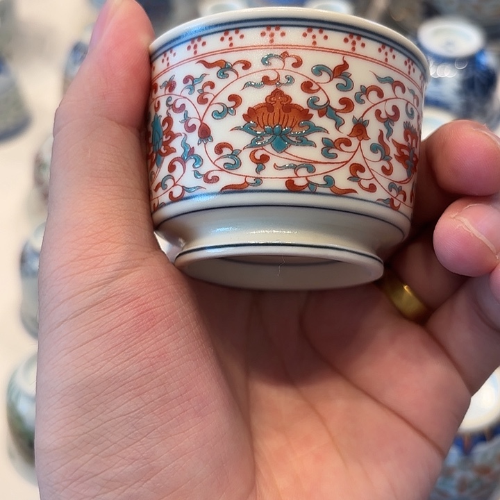 景德镇陶瓷杯子的