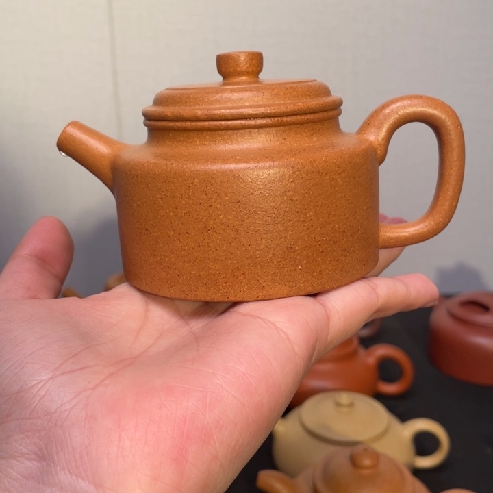 紫砂壶全手工黄金段