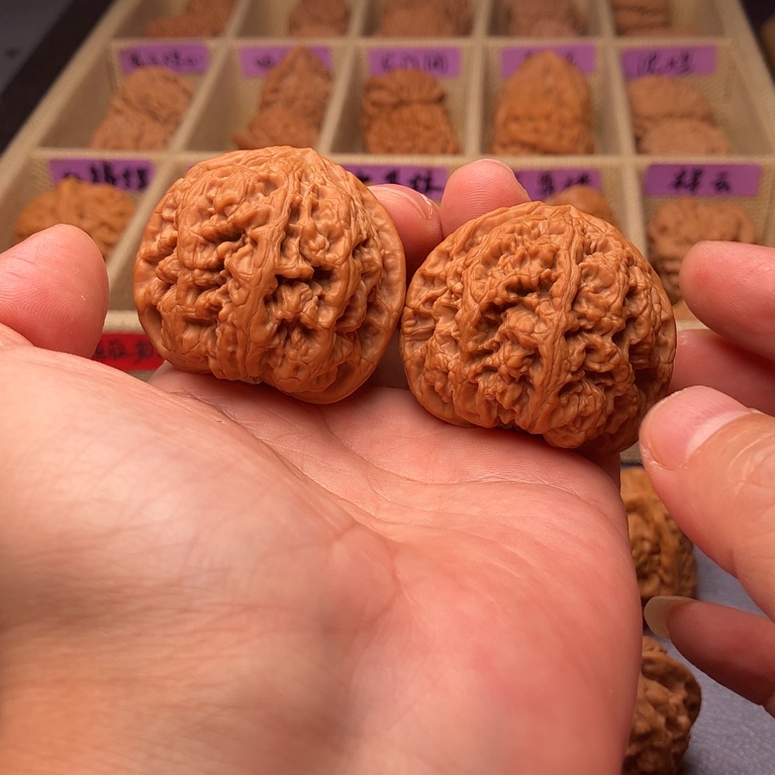 远***观把件文玩核桃大粗筋