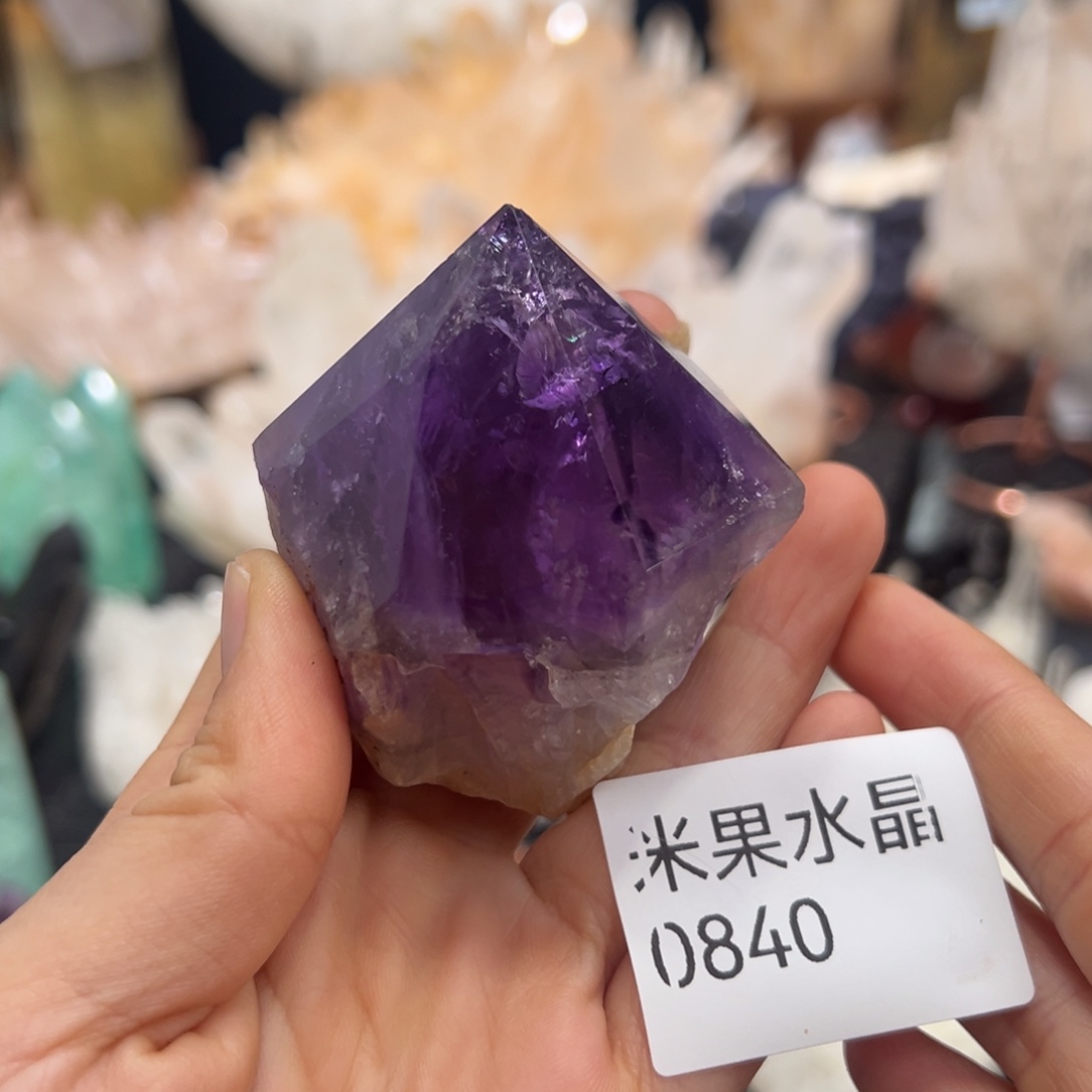 水晶未镶嵌珠宝半成品