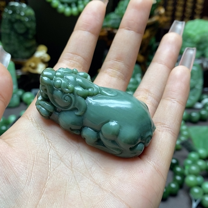 和田玉手把未镶嵌