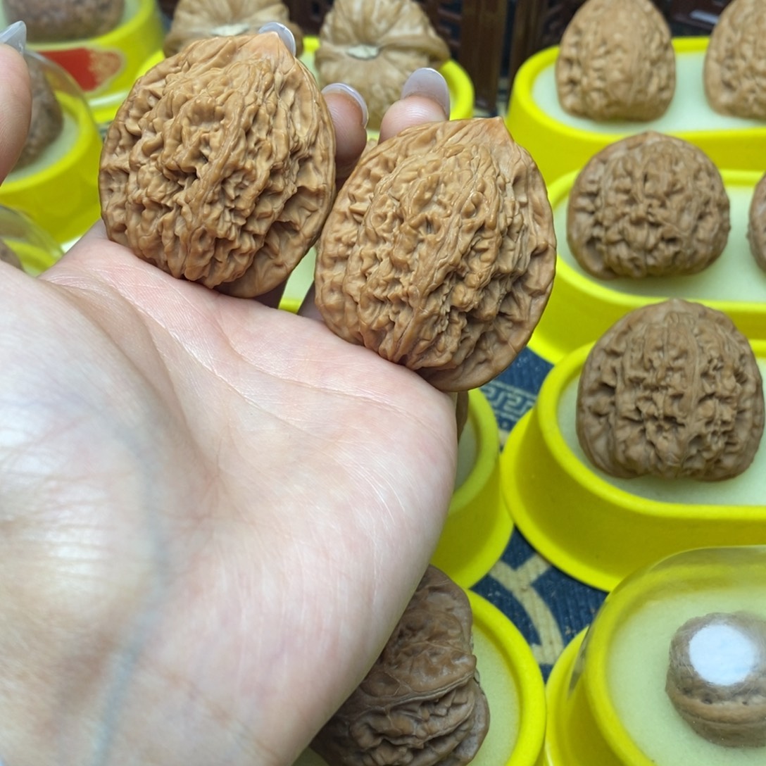 把件文玩核桃42虎头