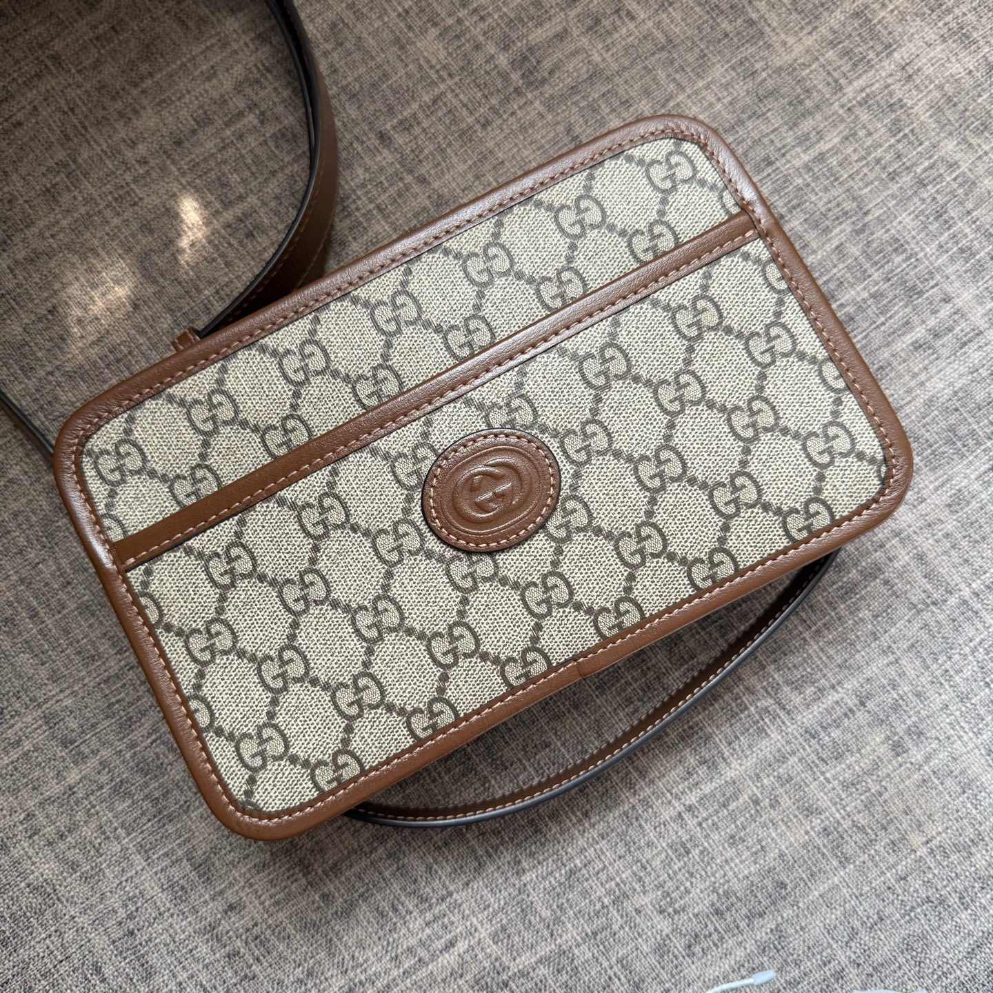 95新 GUCCI/古驰   老花相机包 1428 3492