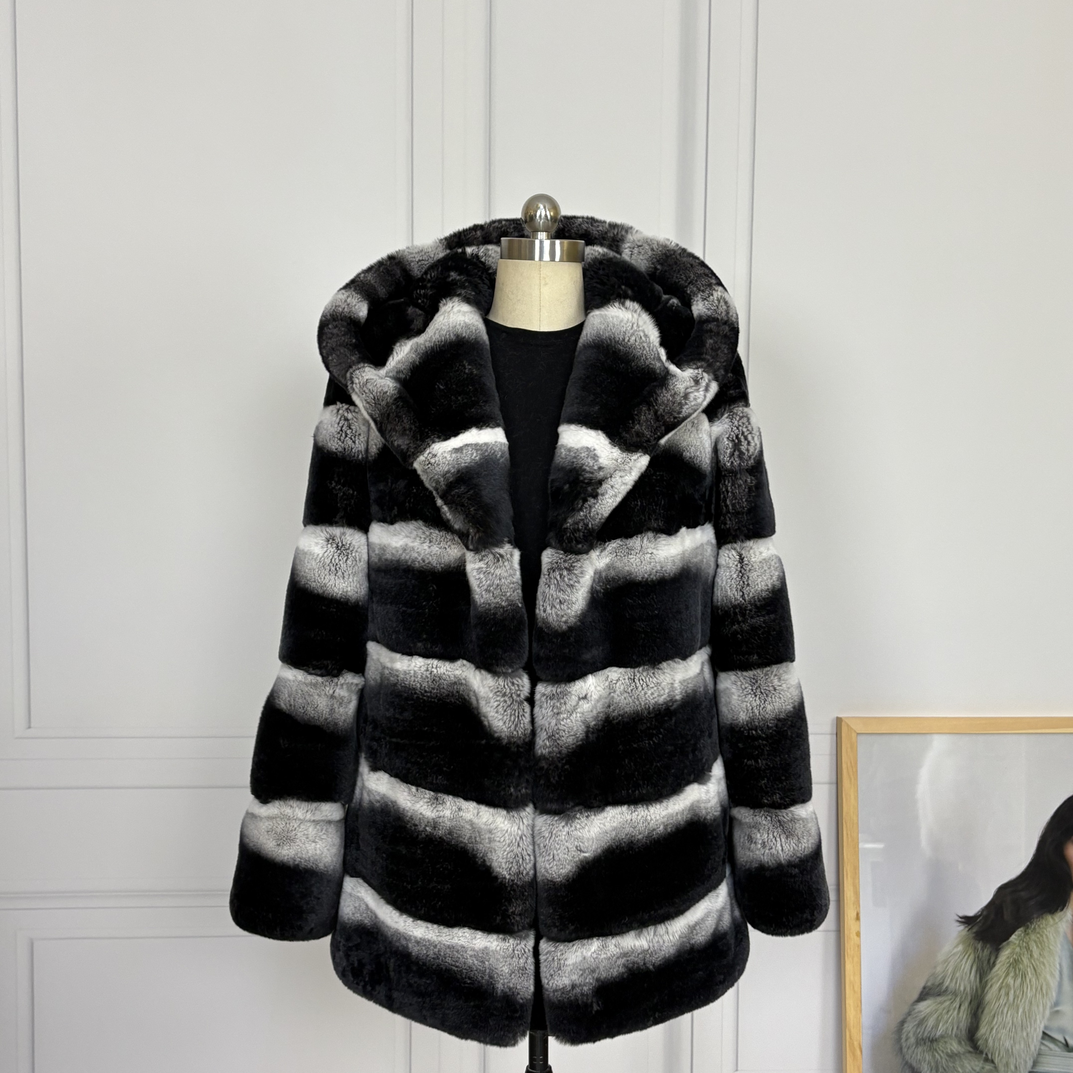 冬季新款女士时尚精品皮草上衣