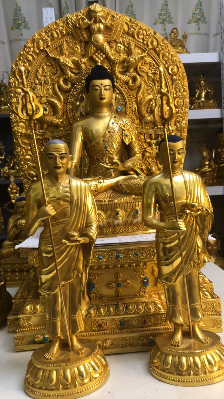 金刚座60公分加释迦摩尼33公分精工款加弟子30公分