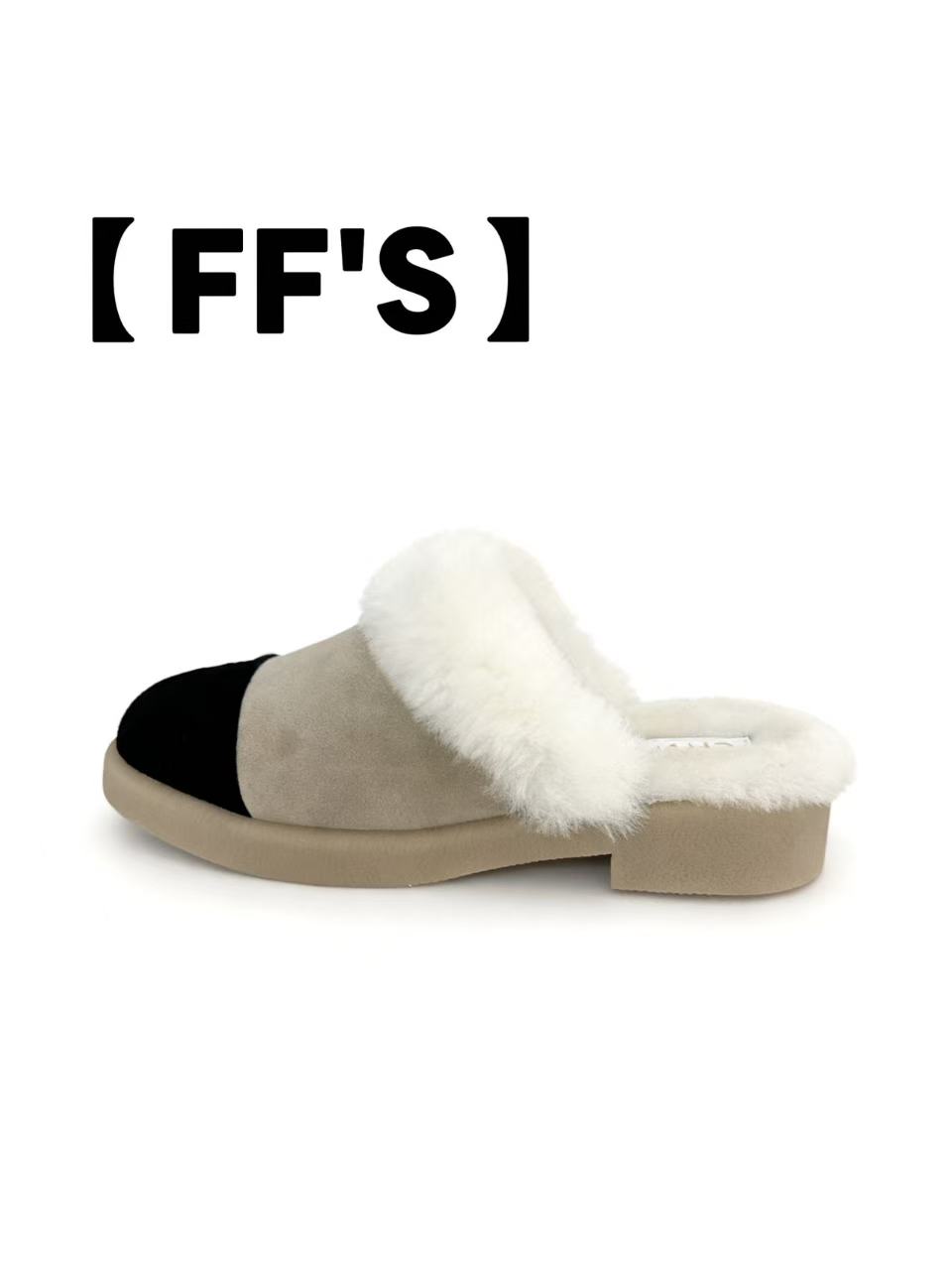 手工定制秋冬毛拖女款