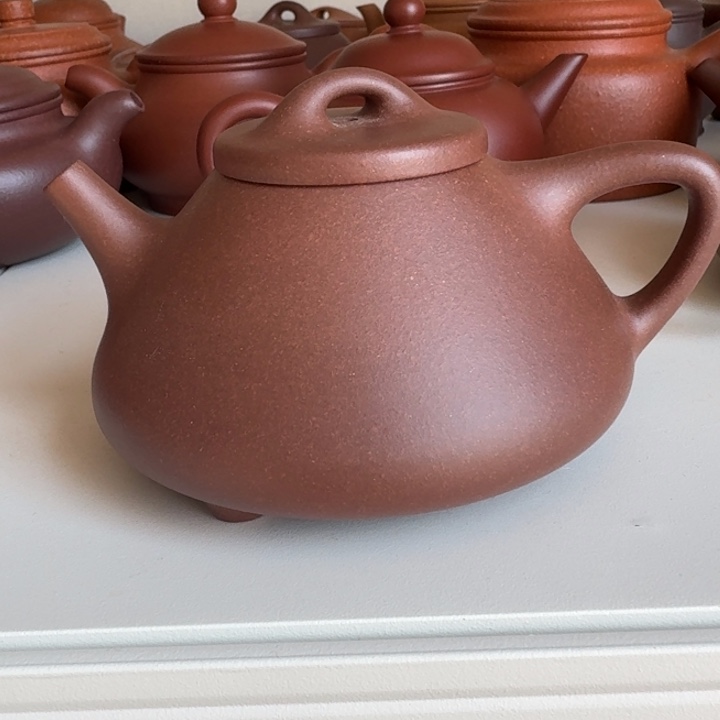 紫砂茶杯紫泥子冶