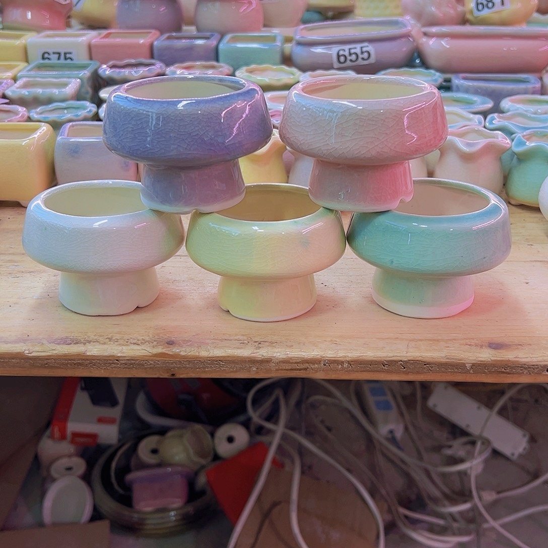 陶瓷花盆当场凑满12包邮