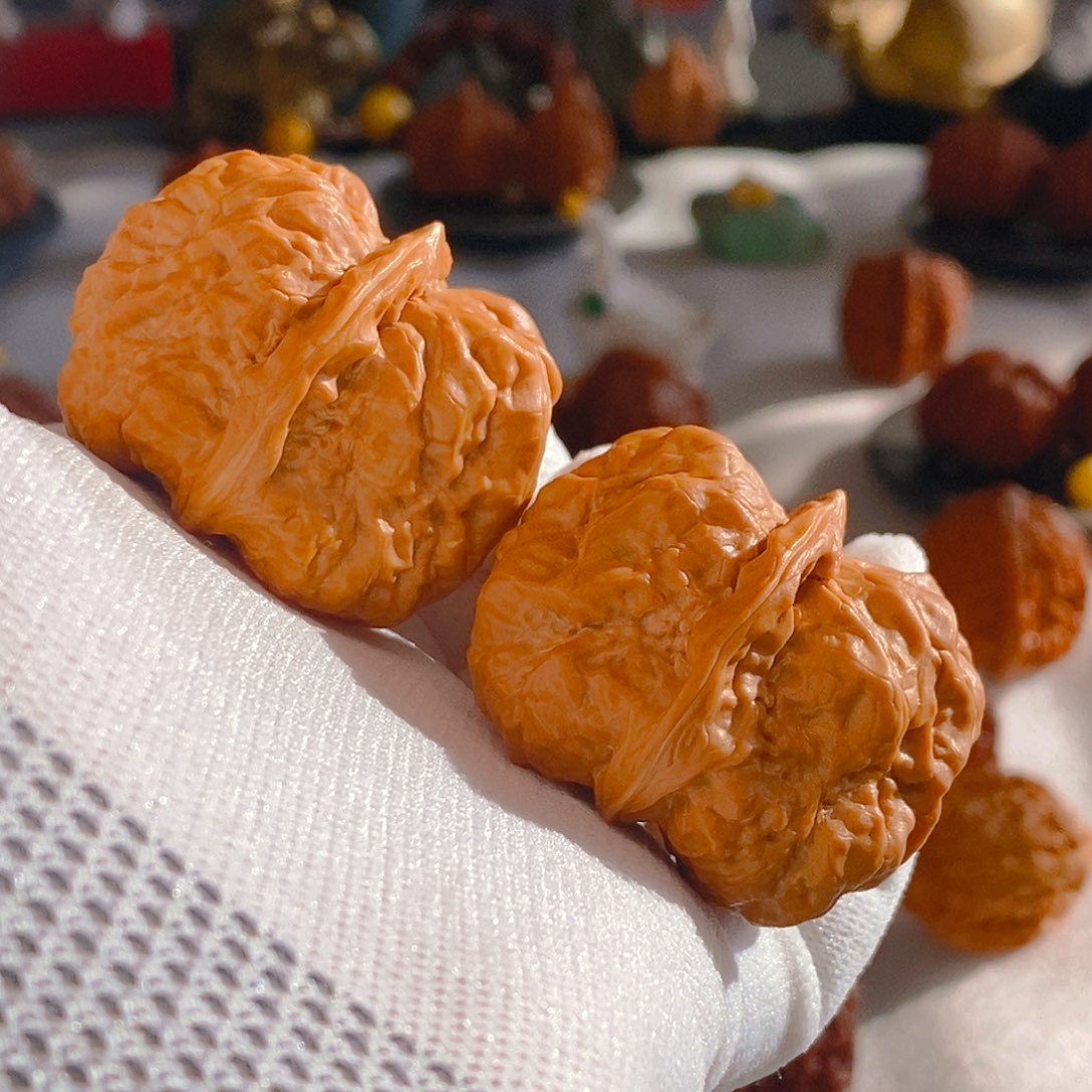 文玩核桃把件天花板延庆蛙