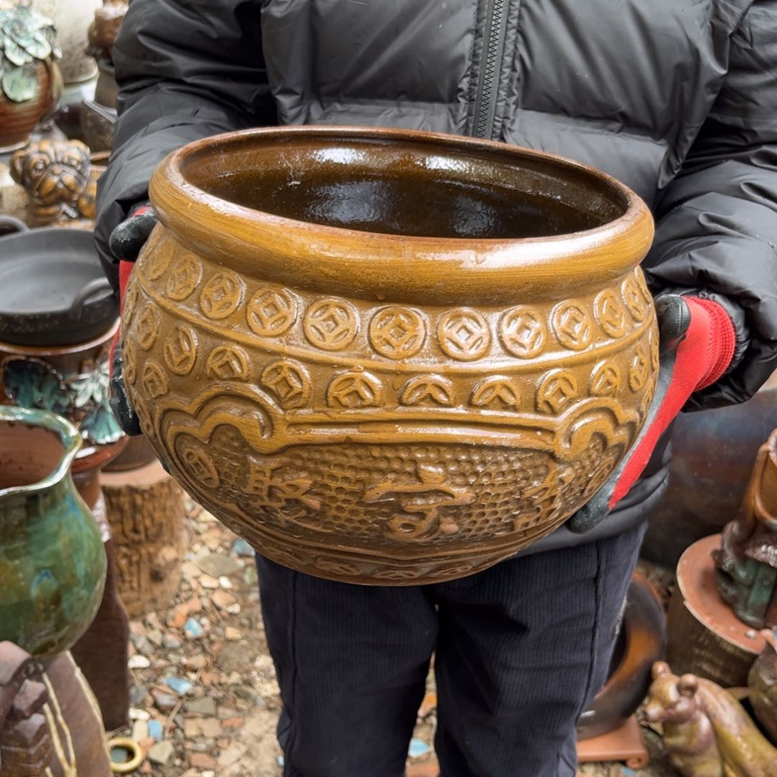 红陶高20口25无孔