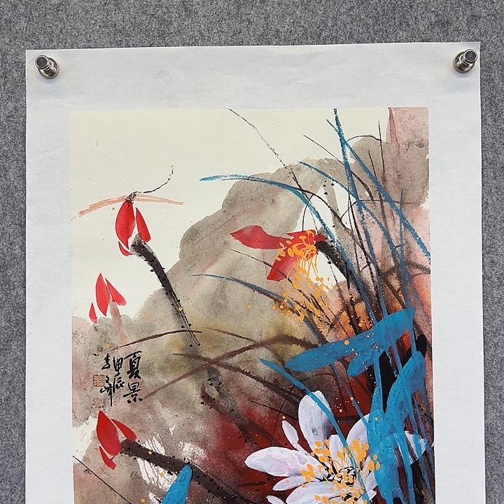 国画李文峰的作品