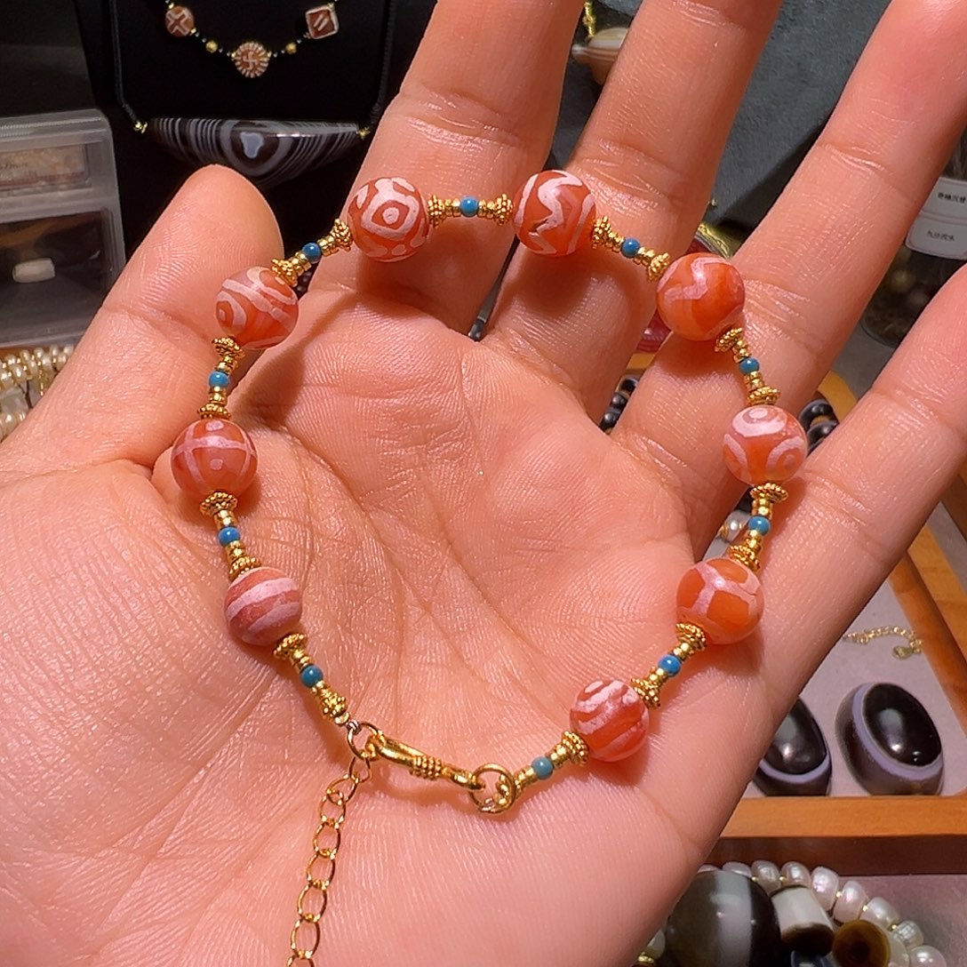 玛瑙/玉髓未镶嵌手链