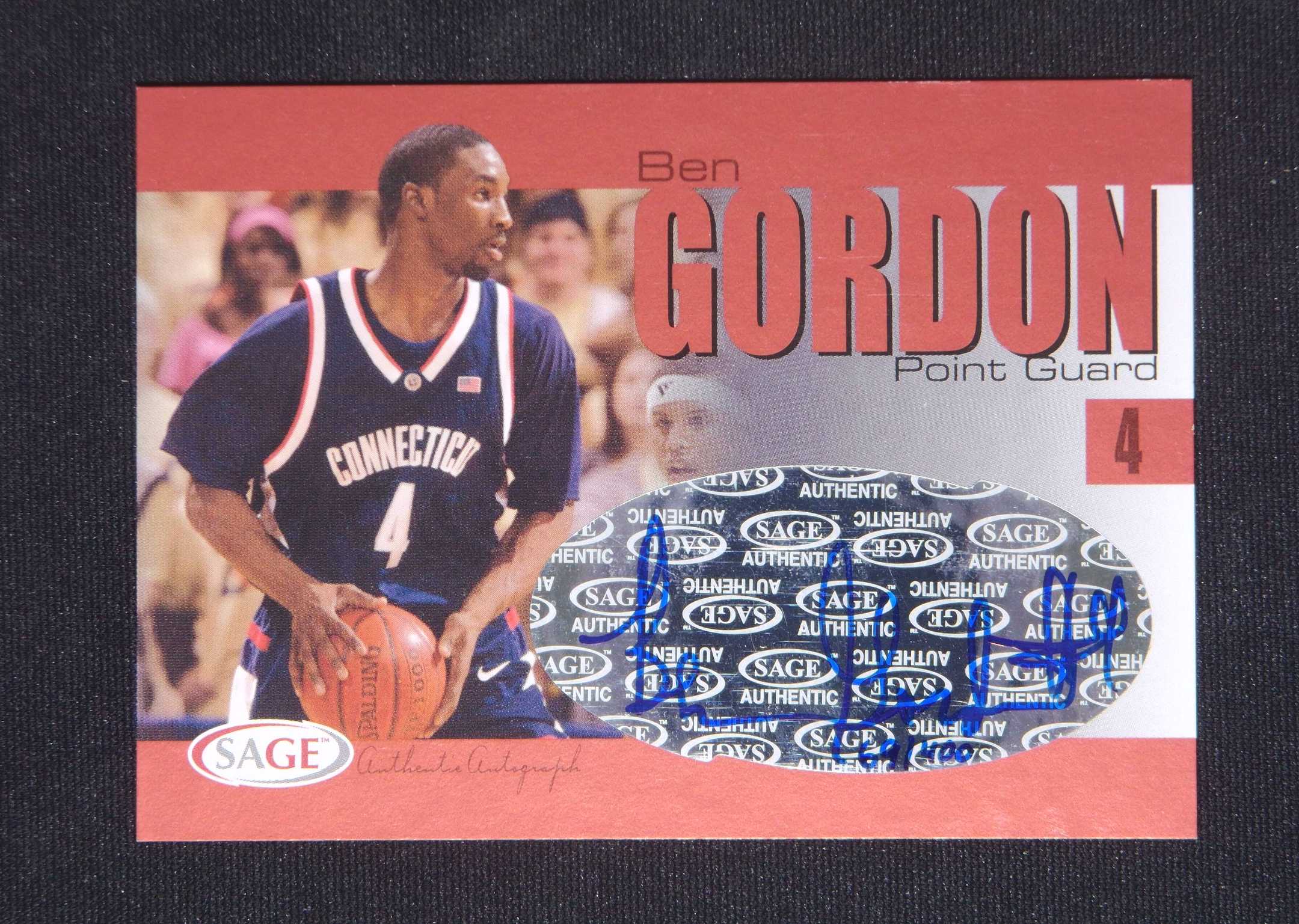 【直播开价】本 戈登 手写编 球星卡包邮