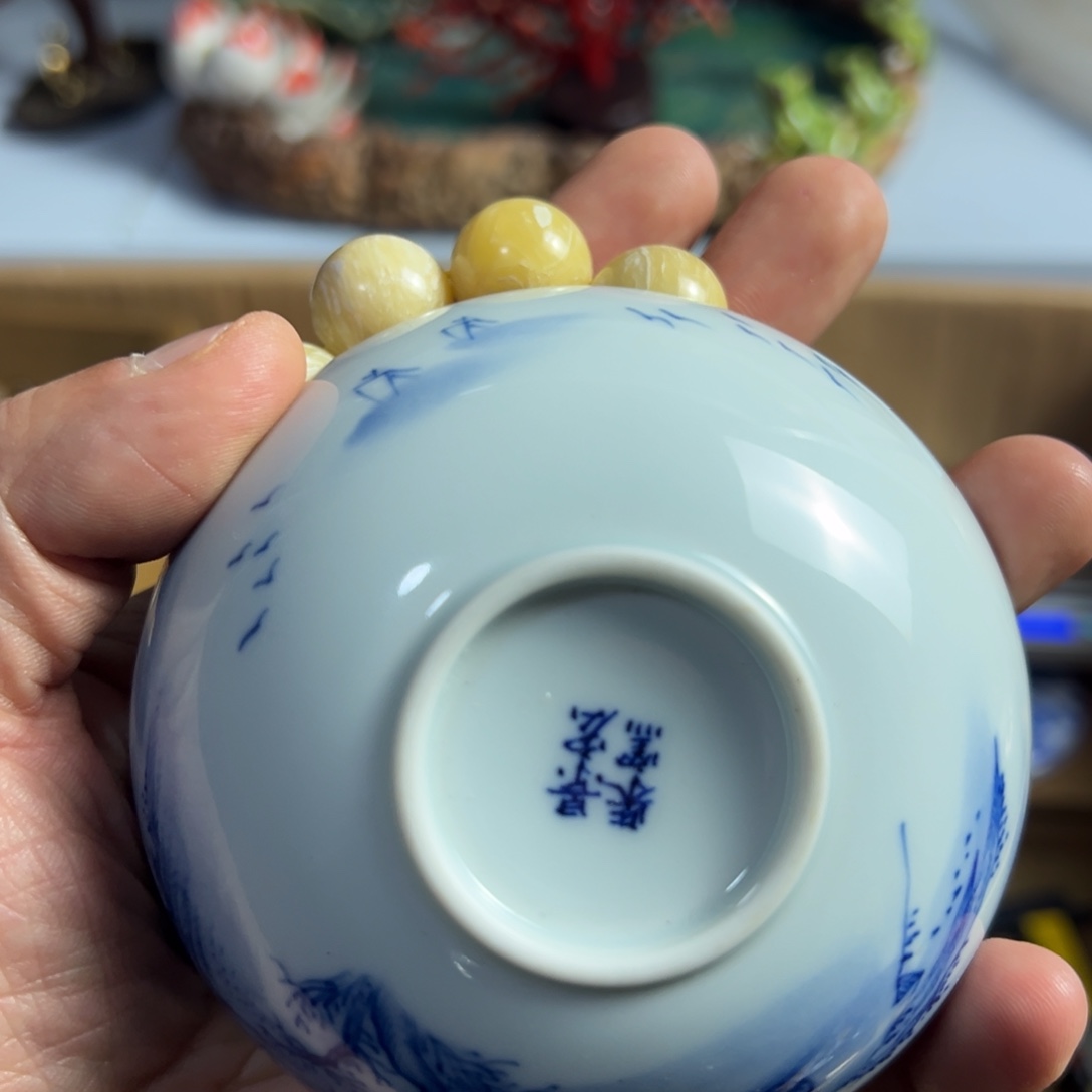 紫砂茶杯我家粉皮真好看啊