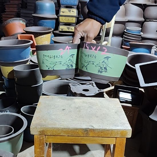 宜兴紫砂花盆清仓处理花盆清仓处理