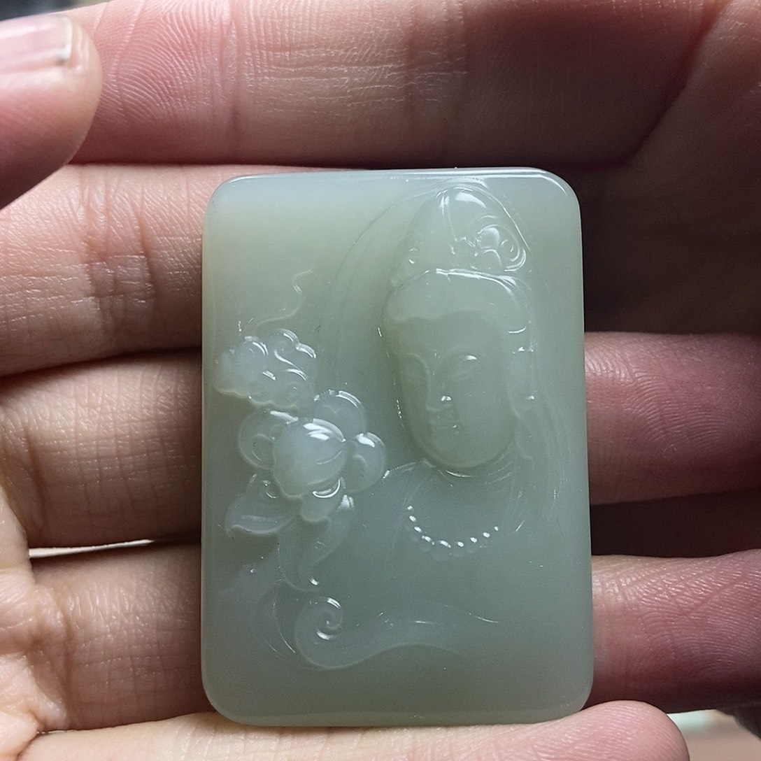 和田玉（糖玉）颈饰未镶嵌