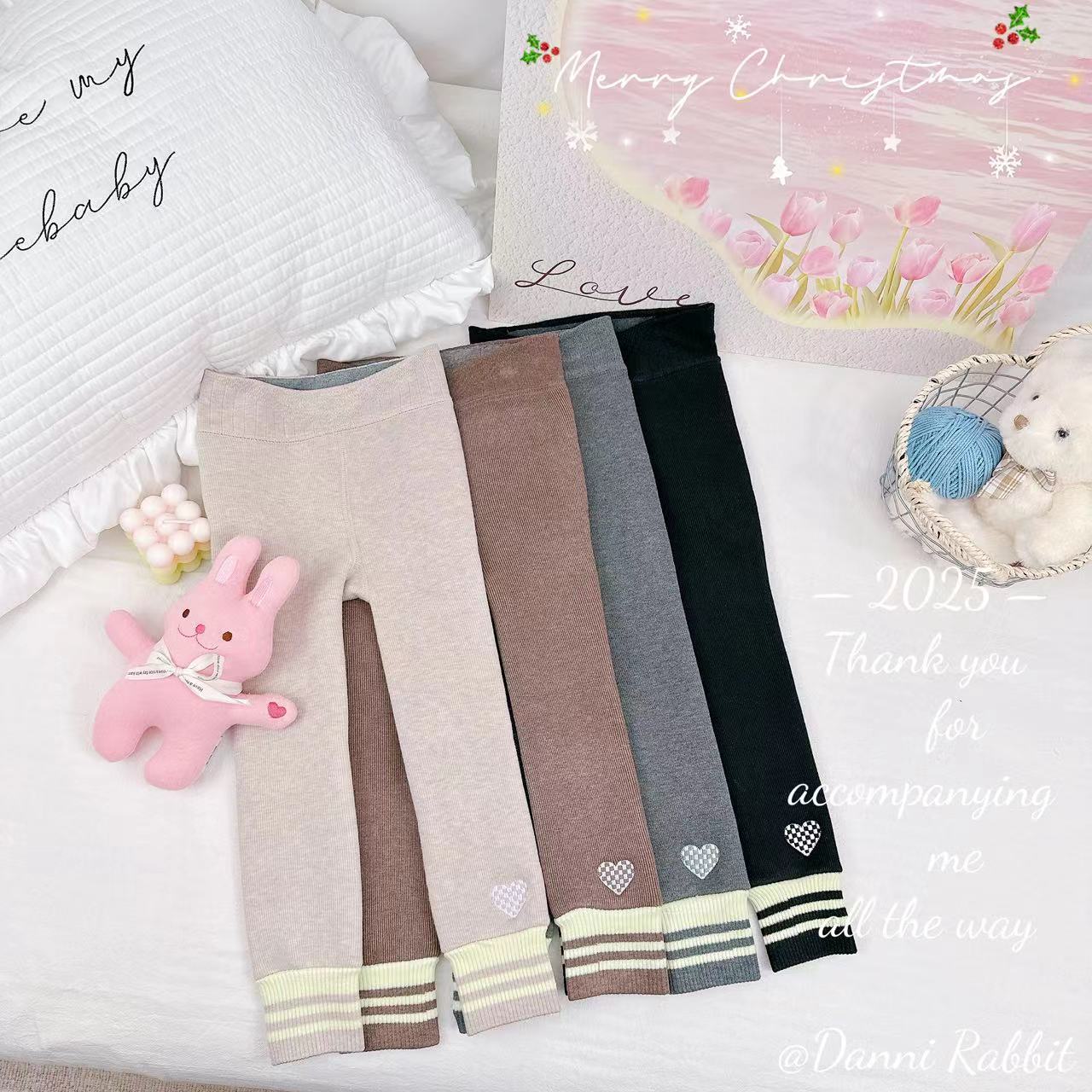 *爱心啾咪*女童加绒冬季保暖打底裤女童外穿百搭款 D-T160