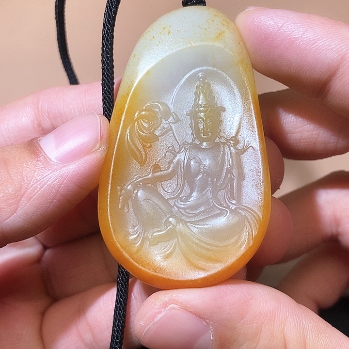 和田玉颈饰未镶嵌HX